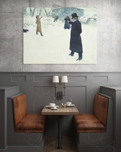 Фотокартина 80х60см «Дуэль» — фото