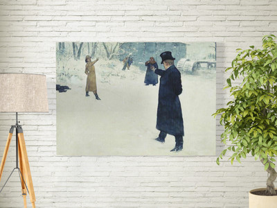 Фотокартина 80х60см «Дуэль» — фото