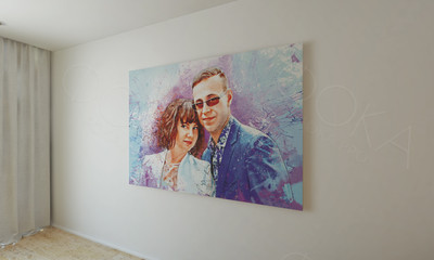 Фотокартина в стиле дрим-арт на холсте 40х60см — фото