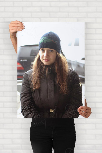 Фотокартина на холсте 30х40см «Подруга» — фото