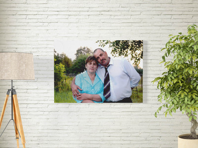 Фотокартина на холсте 40х30см «Родители» — фото