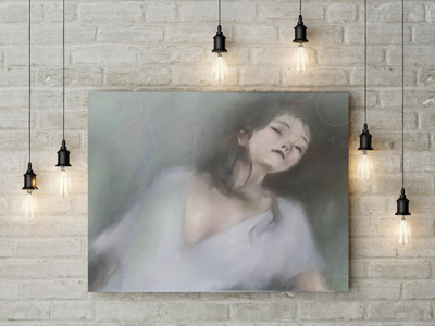 Фотокартина на холсте 40х30см «Утренняя слабость» — фото