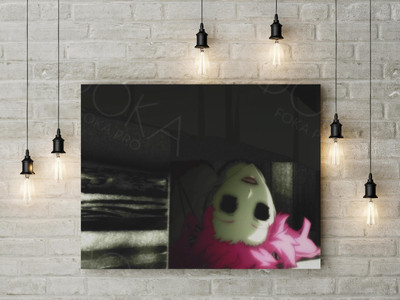 Фотокартина на холсте 80х45см «Megumi (Shiki)» — фото