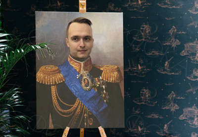 Фотокартина-монтаж на холсте 40х60см «Генерал Владислав» — фото