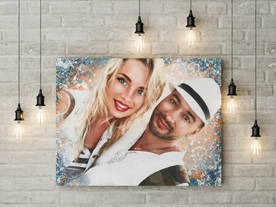 Фотокартина в стиле дрим-арт на холсте 70х50см — фото