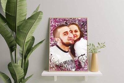 Фотокартина в стиле дрим-арт на холсте 50х70см — фото