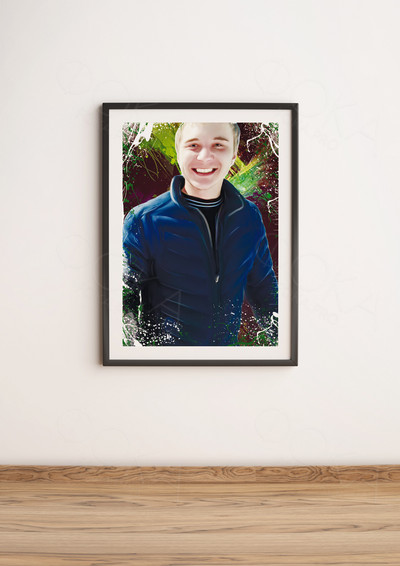 Фотокартина в стиле дрим-арт на холсте 40х60см — фото