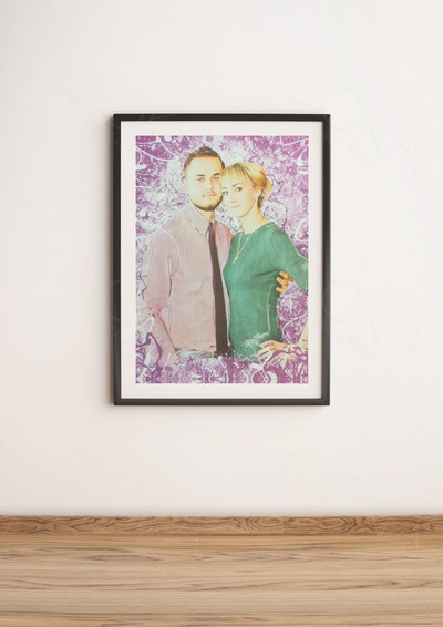 Фотокартина в стиле дрим-арт на холсте 40х50см «Пара» — фото