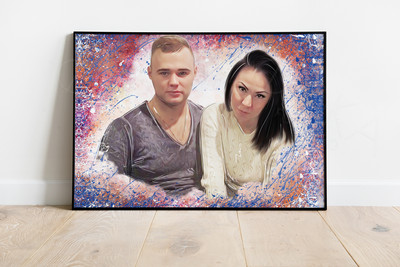 Фотокартина в стиле дрим-арт на холсте 40х30см — фото