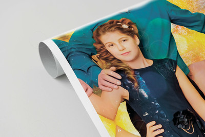 Фотокартина в стиле дрим-арт на холсте 50х70см «Семья» — фото