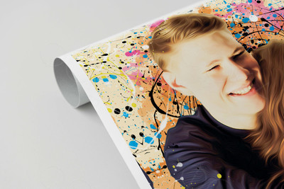 Фотокартина на холсте 40х60см «Счастливые влюбленные» — фото