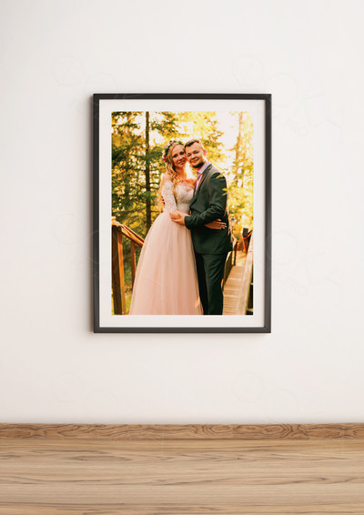 Фотокартины на холсте 30х40см, 40х30см «Свадьба» — фото