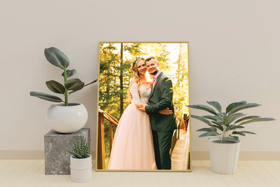 Фотокартины на холсте 30х40см, 40х30см «Свадьба» — фото