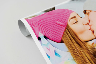 Фотокартина на холсте 50х40см «Поцелуй» — фото