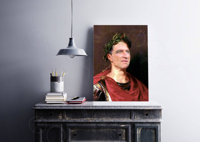 Фотокартина-монтаж на холсте 40х50см «Цезарь» — фото