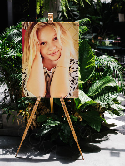 Фотокартина на холсте 40х60см «Красивая девушка» — фото