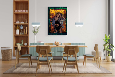 Фотокартина на холсте 50х70см «katy golden» — фото