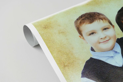 Фотокартины на холсте 40х30см «Мама и сын» — фото