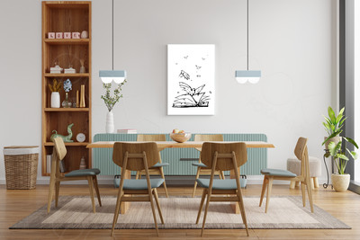 Картина 50х70 см «Птицы из книги Только совесть» — фото