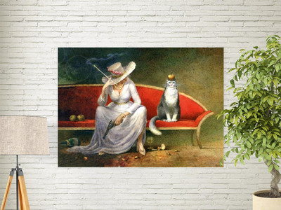 Печать холста для картины 85х60см — фото