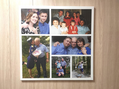 Картина-фотоколлаж из 6 фото — фото