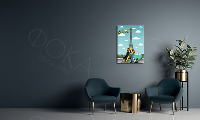 Фотокартина 50х70см в стиле арт — фото