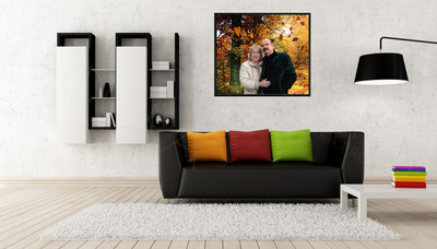 Фотокартина-монтаж на холсте 80х60см «Юбиляры» — фото