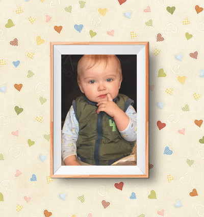 Фотокартина на холсте 30х40см «Малыш» — фото