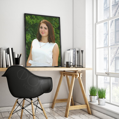 Фотокартина на холсте 40х60см «Юлечка» — фото