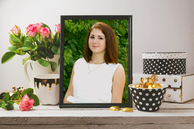 Фотокартина на холсте 40х60см «Юлечка» — фото