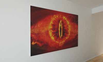 Фотокартина на холсте 60х40см «Глаз Саурона» — фото