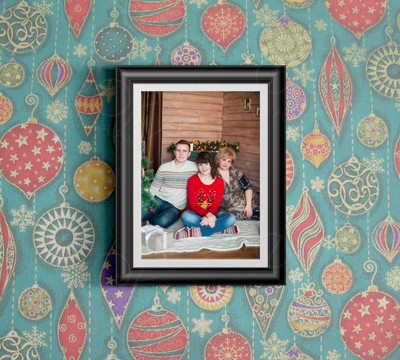 Фотокартина на холсте 60х80 «Встречаем Новый Год» — фото