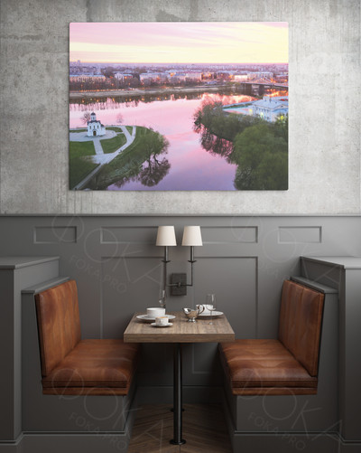 Фотокартина на холсте 80х50см «Тверь» — фото