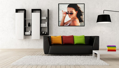 Фотокартина на холсте 80х60см «Девушка на море» — фото