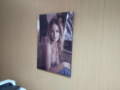 Фотокартина на холсте 50х70см «Портрет дочери» — фото