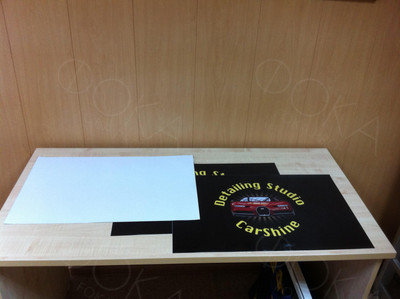 Плакаты 60х38см с логотипом автостудии «CarShine» — фото