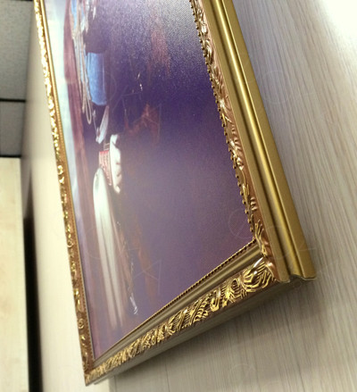 Фотокартина-монтаж на холсте 50х70см «Казак-полковник» — фото