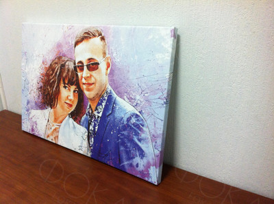 Фотокартина в стиле дрим-арт на холсте 40х60см — фото