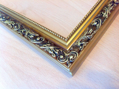 Фотокартина-монтаж на холсте в багете 40х60см «Генерал» — фото