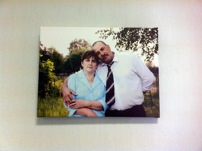 Фотокартина на холсте 40х30см «Родители» — фото
