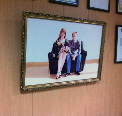 Фотокартина на холсте 60х40см «На диване» — фото