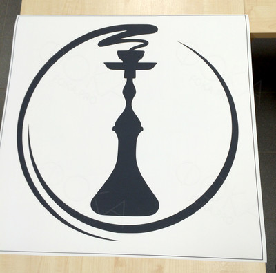 Холст 60х60см «hookah» — фото