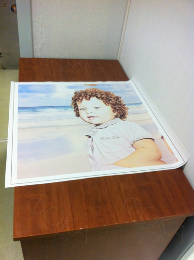 Холст «Ребёнок» 60х60см — фото