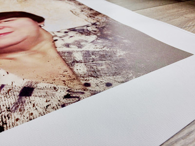 Фотокартина в ретро стиле на холсте 50х40см — фото