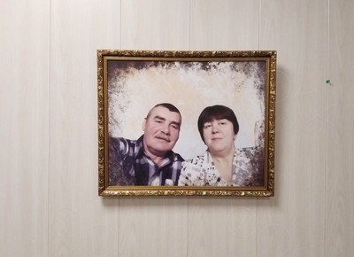 Фотокартина в ретро стиле на холсте 50х40см — фото