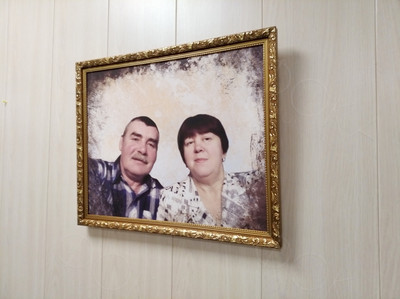 Фотокартина в ретро стиле на холсте 50х40см — фото