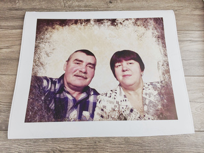 Фотокартина в ретро стиле на холсте 50х40см — фото