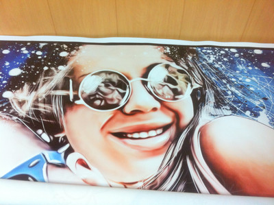 Фотокартина в стиле дрим-арт на холсте 100х120см «Люблю тебя» — фото