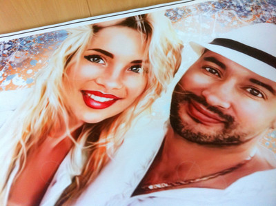 Фотокартина в стиле дрим-арт на холсте 70х50см — фото