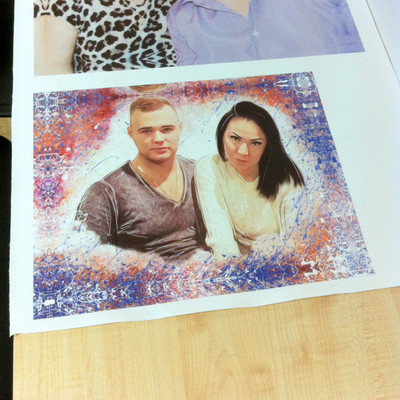 Фотокартина в стиле дрим-арт на холсте 40х30см — фото